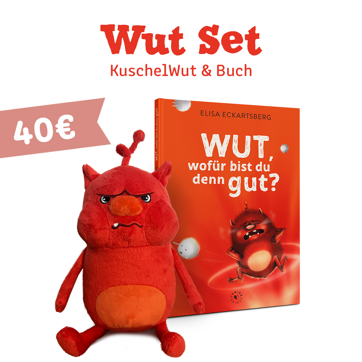 Wut-Set - KuschelWut & Buch