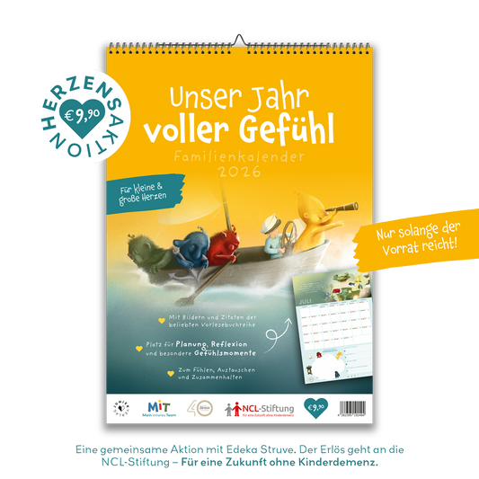Familienkalender 2026 – Unser Jahr voller Gefühl