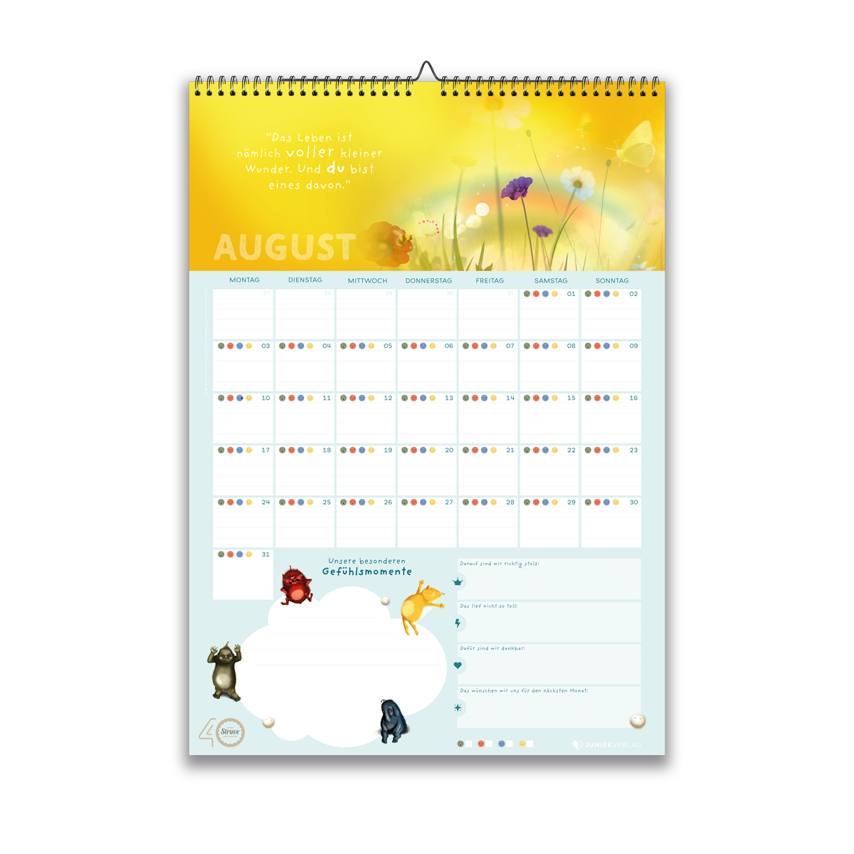 Familienkalender 2026 – Unser Jahr voller Gefühl