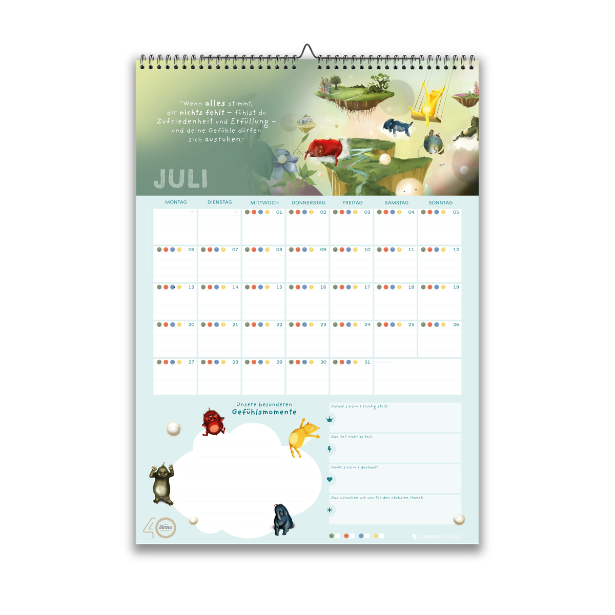 Familienkalender 2026 – Unser Jahr voller Gefühl