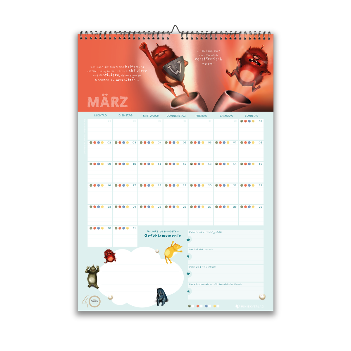 Familienkalender 2026 – Unser Jahr voller Gefühl