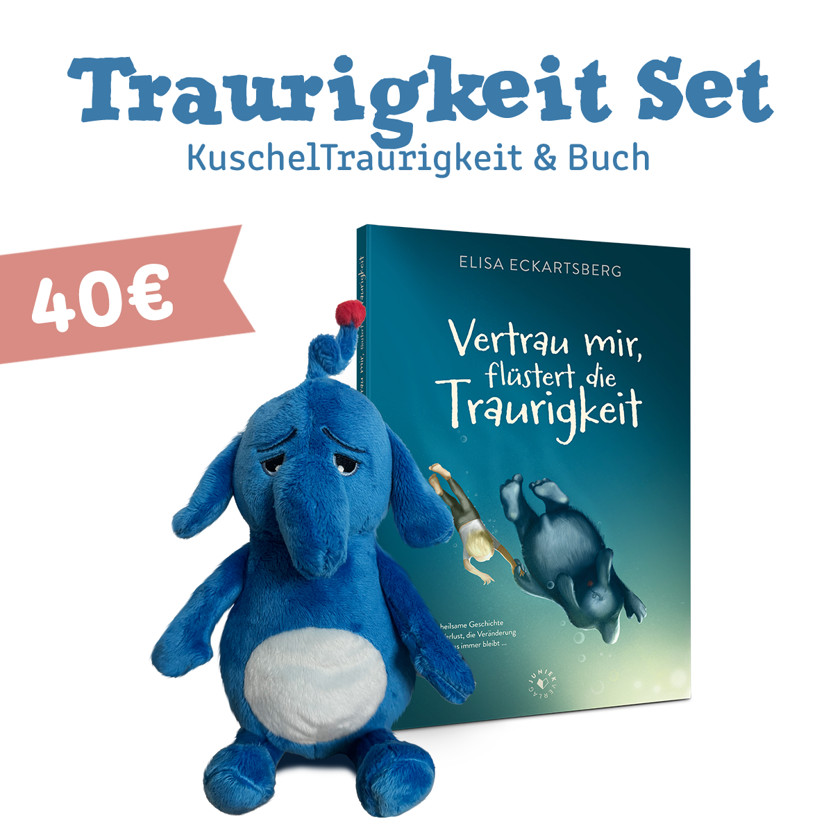 Traurigkeit-Set - KuschelTraurigkeit & Buch