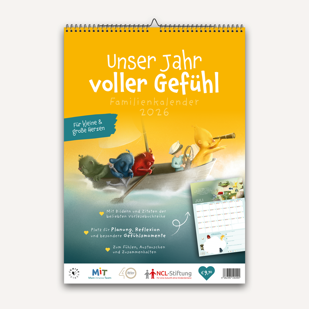 Familienkalender 2026 – Unser Jahr voller Gefühl